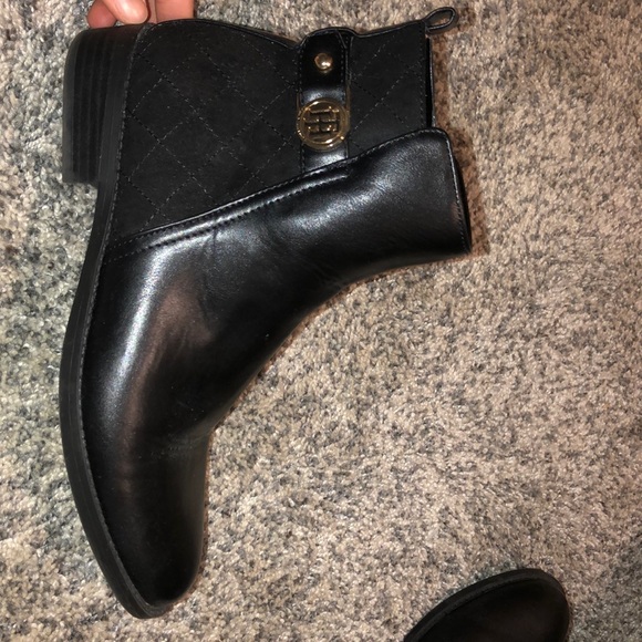 tommy hilfiger dress boots